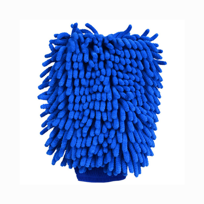 Luvas dupla face macias para lavagem de carros em chenille