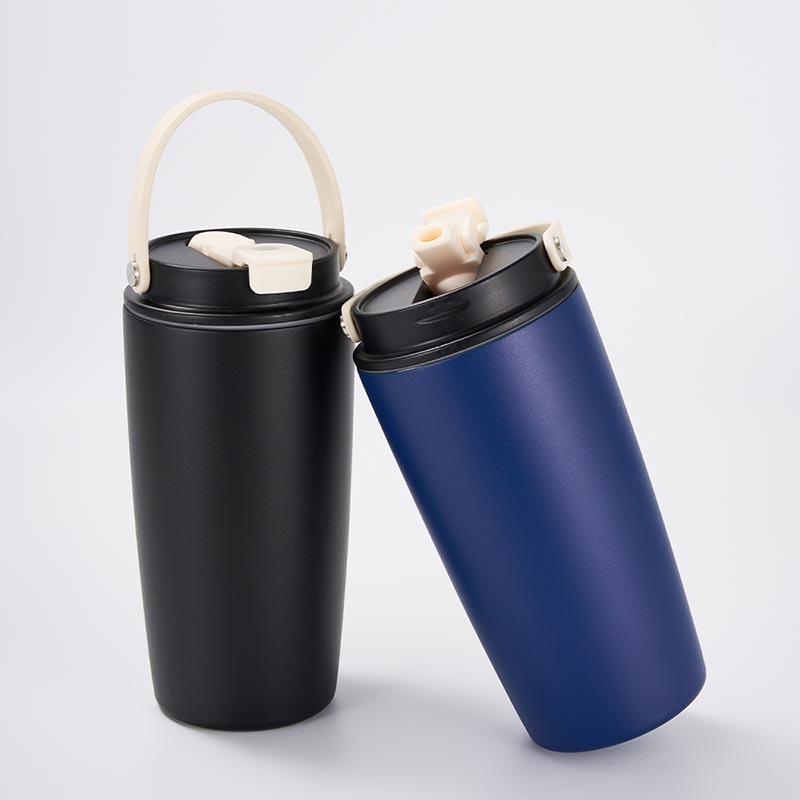 Copo de café de 12 onças e 16 onças com alça e bico