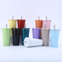 500ml 750ml Double-Layer Stainless Steel Tumbler  Multiple Colors