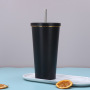 500ml 750ml Double-Layer Stainless Steel Tumbler  Multiple Colors