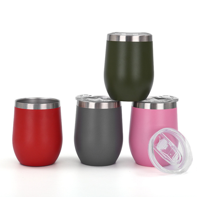 12oz Egg Cup Mini Double-layer Insulated Cup