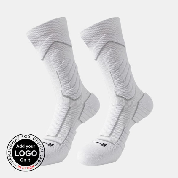 3 Pairs Thickened Professional Ergonomic Design Basketball Socks Test Sample