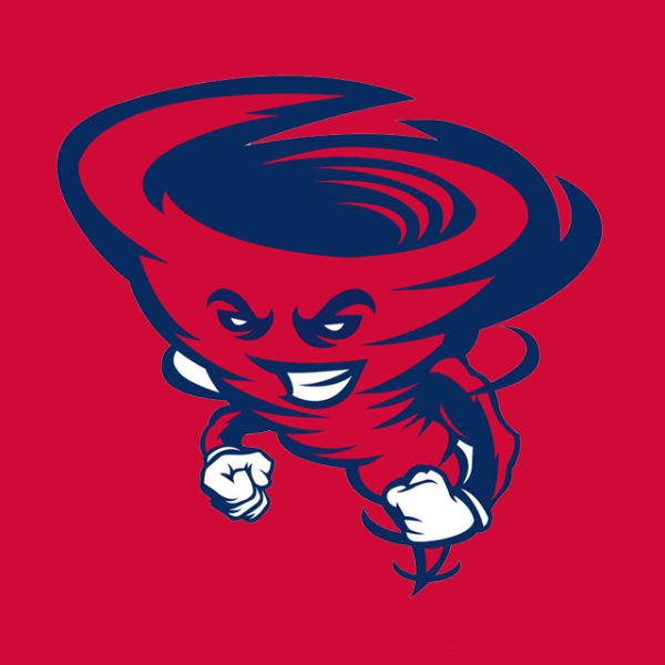 Red naughty Tornado cartoon boy 231223-03