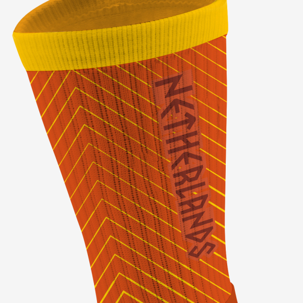 Custom Netherlands football team grip sock design