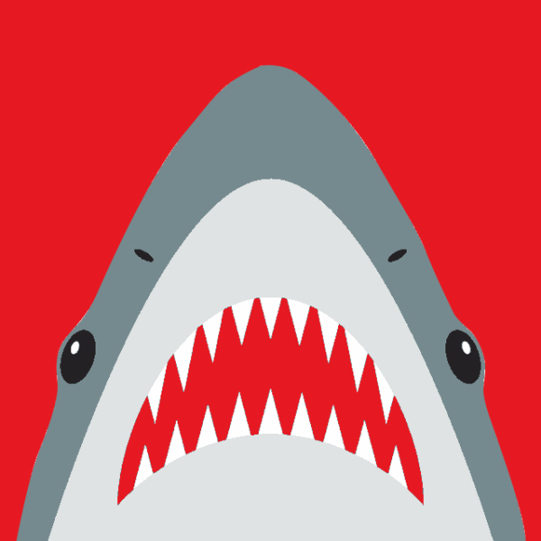 The fierce shark bared its sharp teeth 240108-05