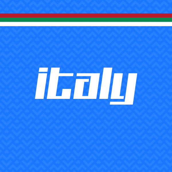 Custom Italy football team grip sock design
