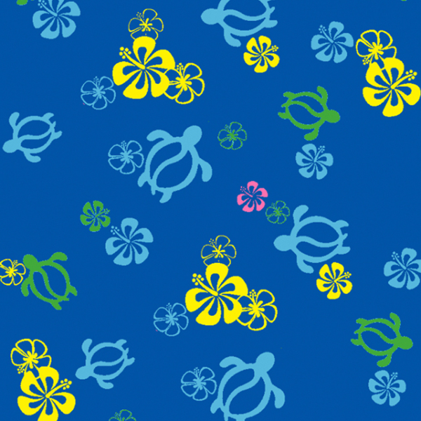 Simple turtle and flower elements 240109-10