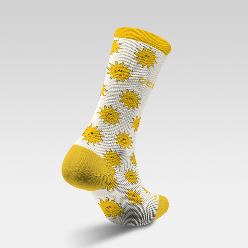 Cute smile golden sun pattern 231225-04
