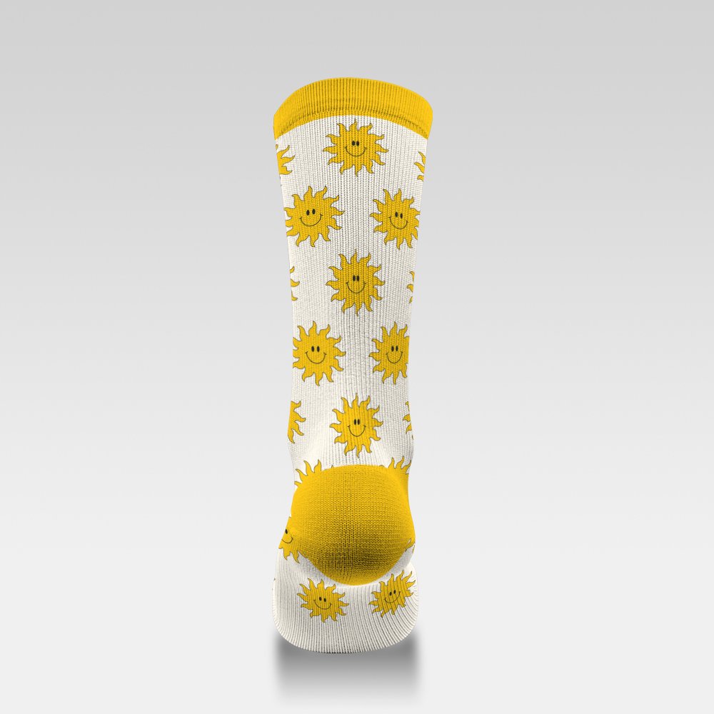 Cute smile golden sun pattern 231225-04