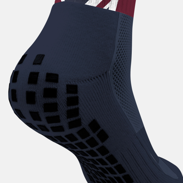 Custom English football team grip sock design