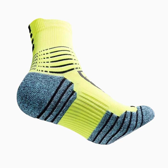 3 Pairs Sports Shock Absorption Non-slip Wear-resistant Basketball Socks Test Sample