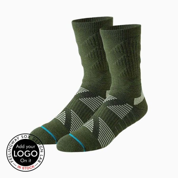 3 Pairs Training Shock Absorption Non-slip Wool Basketball Socks Test Sample
