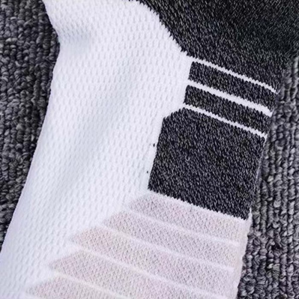 3 Pairs Knitted Random Loop Athletic Sports Basketball Socks Test Sample