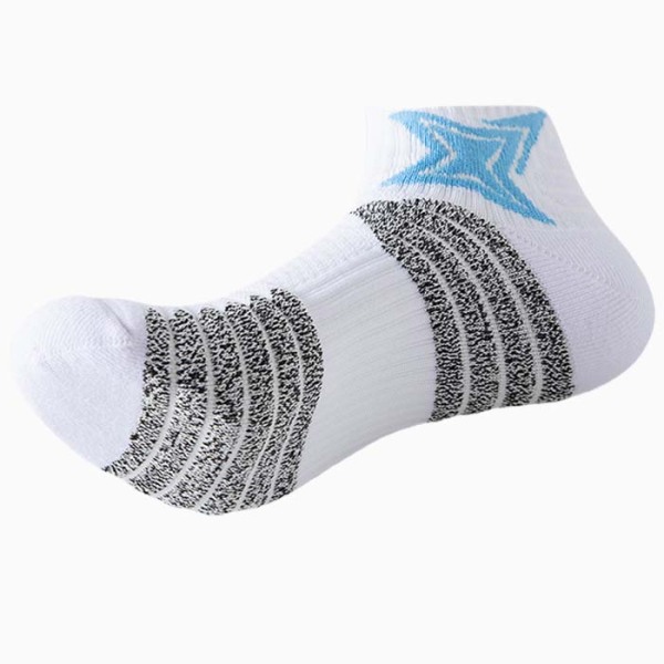 3 Pairs Professional Non-skid Yarn Sports Basketball Socks Test Sample