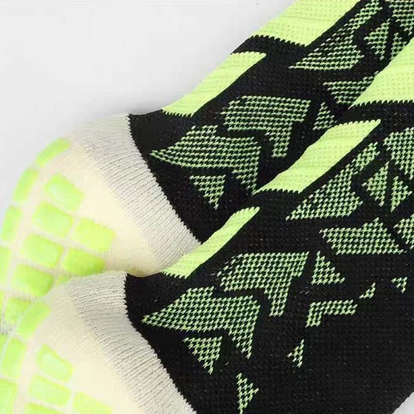 3 Pairs Absorbent Breathable Anti-slip Sports Grip Soccer Socks Test Sample