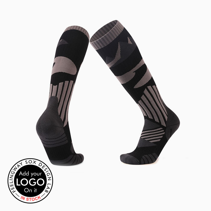 3 Pairs Thick Outdoor Sports Knitted Warm Snow Long Ski Socks Test Sample