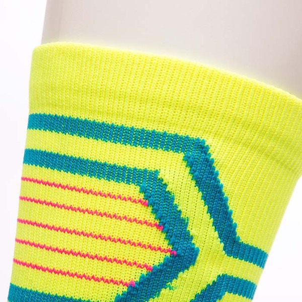 3 Pairs Geometry Athletic Mesh Breathable High Elastic Cycling Socks Test Sample