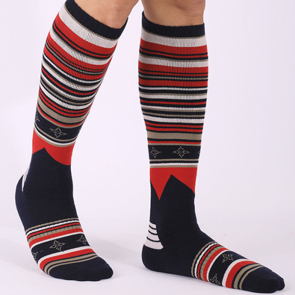 3 Pairs High Elastic Thick Merino Wool Anti-slip Outdoor Sports Warm Ski Socks Test Sample