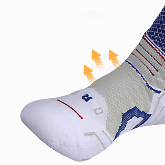 3 Pairs Professional Fitness Sports Breathable NBA Basketball Socks Test Sample