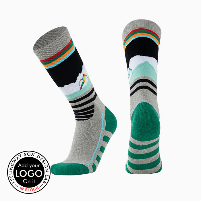 3 Pairs Merino Wool Outdoor Sports Warm Breathable Thick Hiking Ski Socks Test Sample