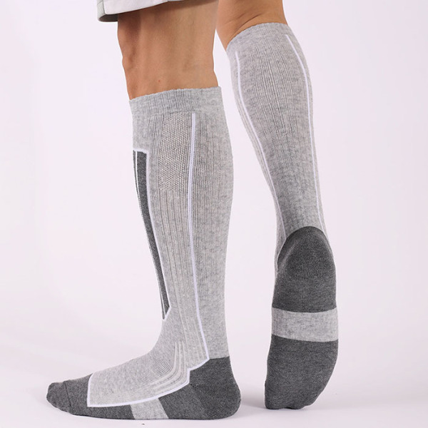3 Pairs High Elastic Comfort Merino Wool Long Outdoor Sports Warm Thick Ski Socks Test Sample