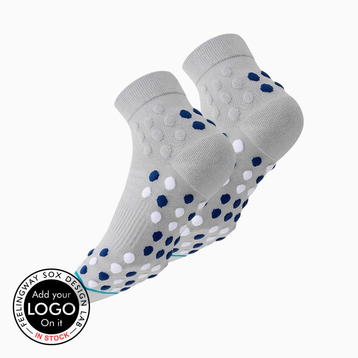 3 Pairs Anti-slip Massage Bottom Hoop Elastic Sports Running Socks Test Sample