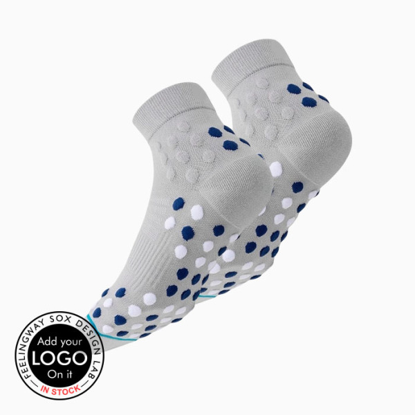 3 Pairs Anti-slip Massage Bottom Hoop Elastic Sports Running Socks Test Sample