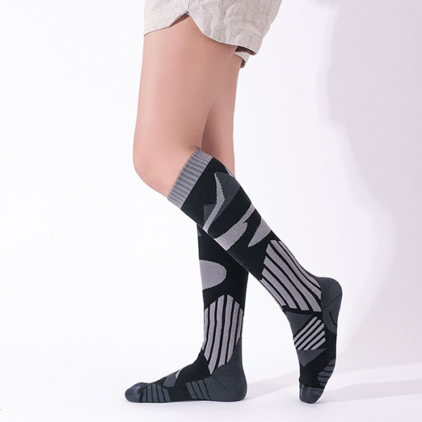 3 Pairs Thick Outdoor Sports Knitted Warm Snow Long Ski Socks Test Sample