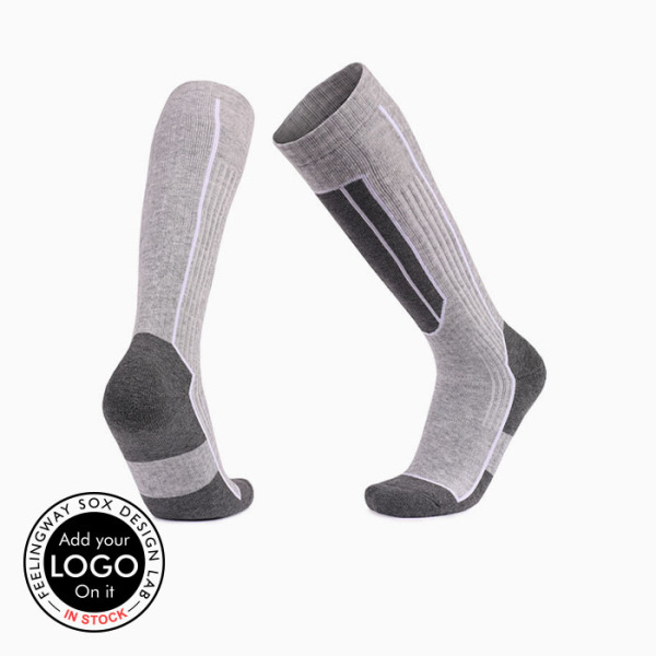 3 Pairs High Elastic Comfort Merino Wool Long Outdoor Sports Warm Thick Ski Socks Test Sample