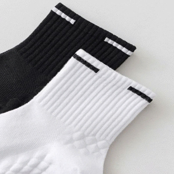 3 Pairs Professional Anti-slip Sweat Absorption Elastic Sports Running Socks Test Sample