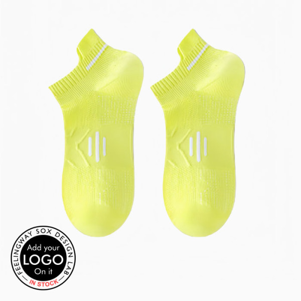 3 Pairs Pure Cotton Athletic Sports Ankle Wear Resistance Running Socks Test Sample