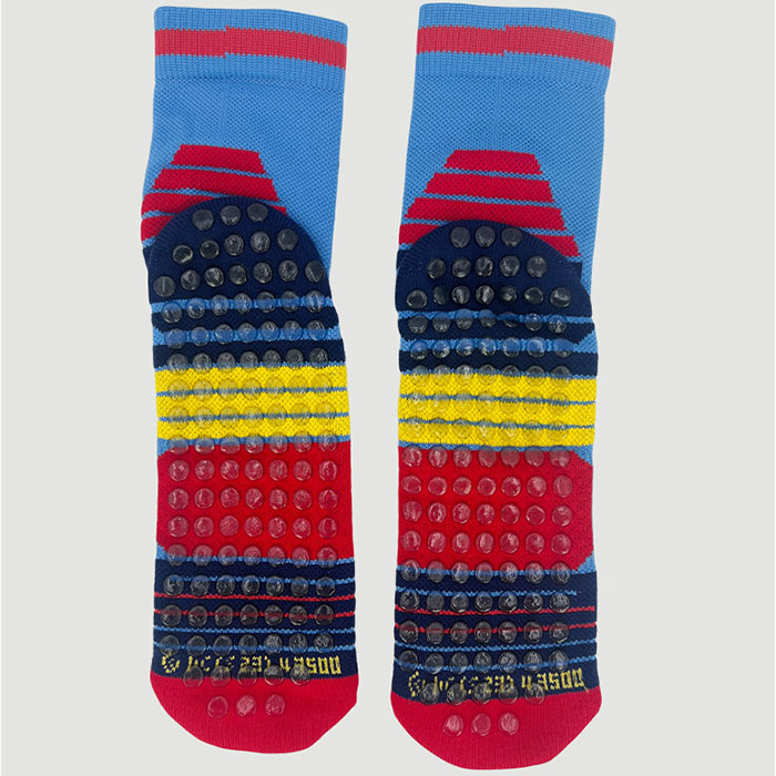 3 Pairs High Elastic Pressure Sports Grip Basketball Socks Test Sample
