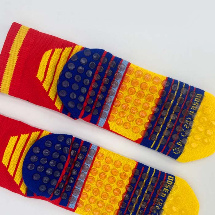 3 Pairs Premium Anti-slip Elastic Sports Grip Basketball Socks Test Sample