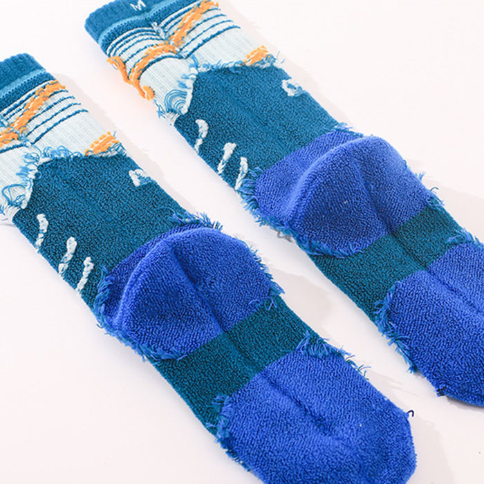 3 Pairs Thickened Loop Merino Wool Non-slip Warm Long Ski Socks Test Sample