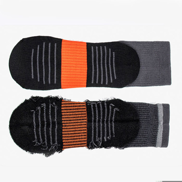 3 Pairs Sports Shock Absorption Wear Resistance Quick Dry Running Socks Test Sample