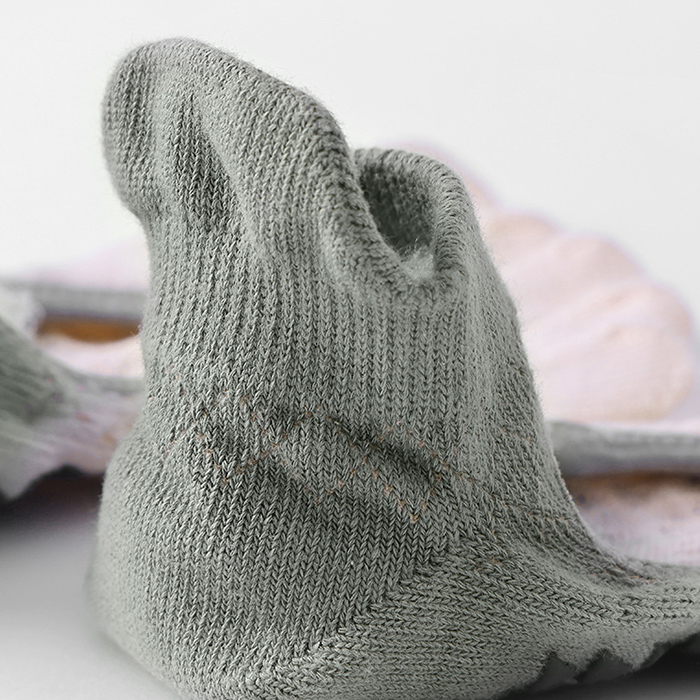 3 Pairs Sports Ankle Instep Anti-slip Grip Five-finger Yoga Socks Test Sample