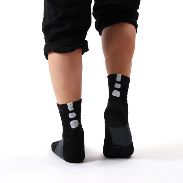3 Pairs Thick Anti-slip Sweat Absorption Fitness Running Socks Test Sample