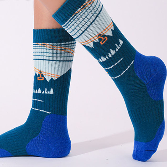 3 Pairs Thickened Loop Merino Wool Non-slip Warm Long Ski Socks Test Sample