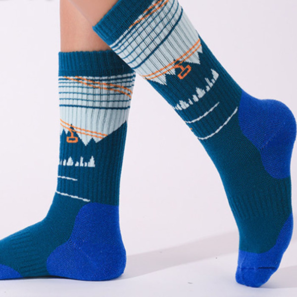 3 Pairs Thickened Loop Merino Wool Non-slip Warm Long Ski Socks Test Sample