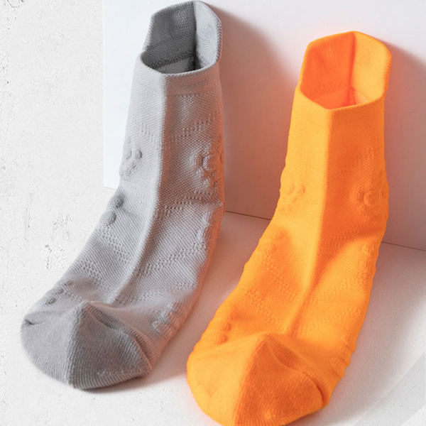 3 Pairs Quick Dry Competitive Massage Bottom Marathon Long Distance Running Socks Test Sample