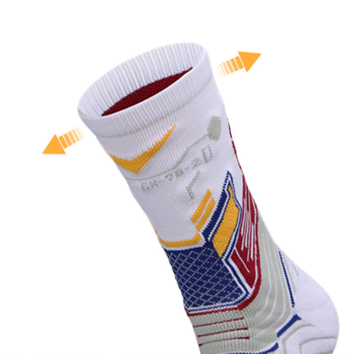 3 Pairs Professional Fitness Sports Breathable NBA Basketball Socks Test Sample