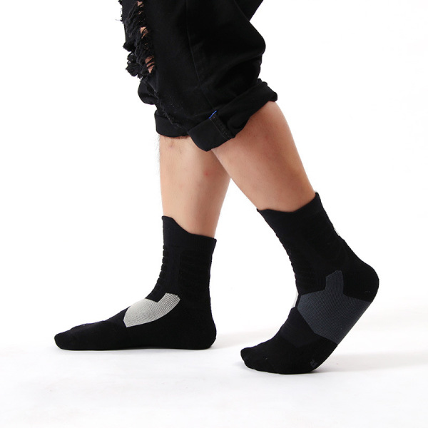 3 Pairs Thick Anti-slip Sweat Absorption Fitness Running Socks Test Sample
