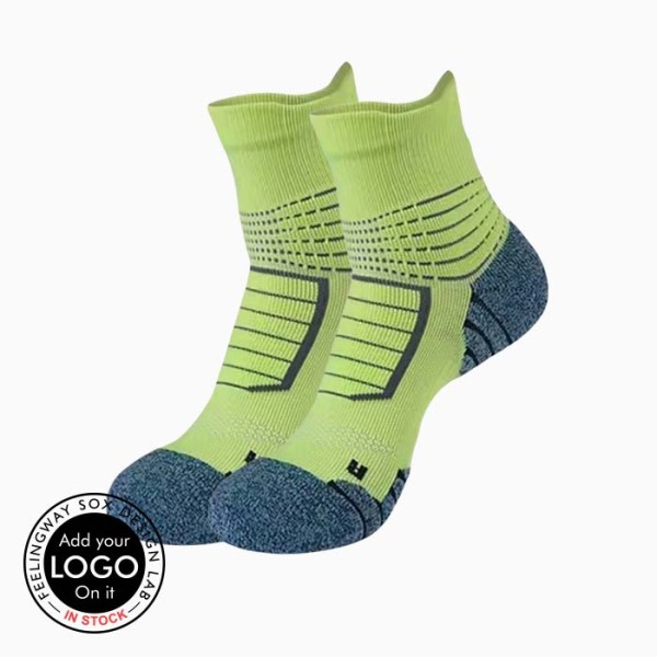 3 Pairs Sports Shock Absorption Non-slip Wear-resistant Basketball Socks Test Sample