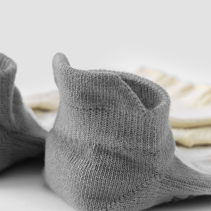 3 Pairs Open Toe Sweat Absorption Instep Anti-slip Grip Yoga Socks Test Sample