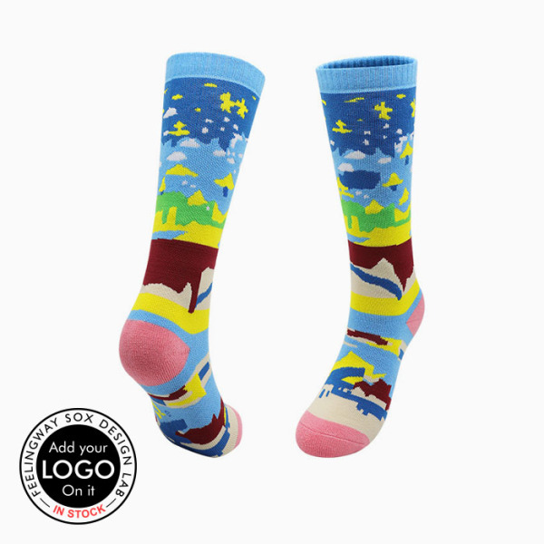 3 Pairs Skin Friendly Outdoor Sports Warm Thick High Elastic Ski Socks Test Sample