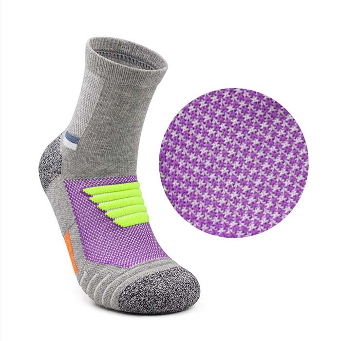 3 Pairs Professional Sweat Wicking Non-slip Sports Basketball Socks Test Sample