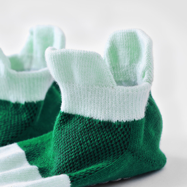 3 Pairs Athletic Mesh Breathable Anti-slip Grip Slipper Yoga Socks Test Sample