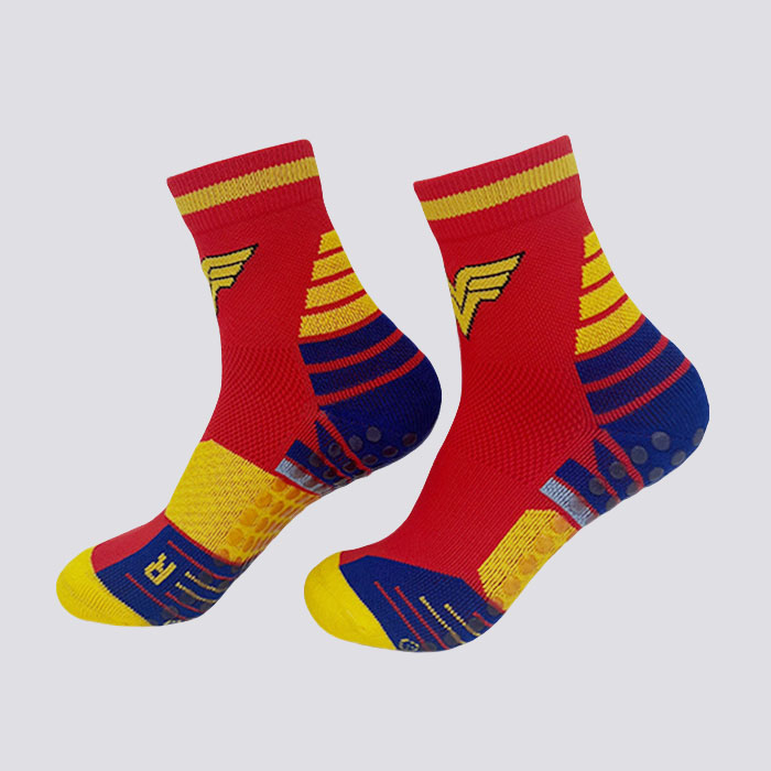 3 Pairs Premium Anti-slip Elastic Sports Grip Basketball Socks Test Sample