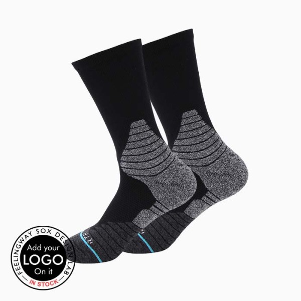 3 Pairs Knitted Random Loop Athletic Sports Basketball Socks Test Sample
