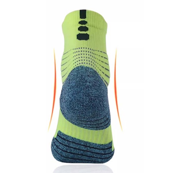 3 Pairs Sports Shock Absorption Non-slip Wear-resistant Basketball Socks Test Sample